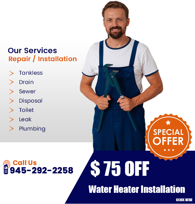 SOS Water Heater Irving offer